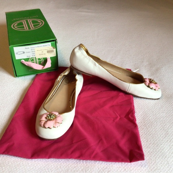 NIB Lilly Pulitzer, Colors in Blossom, ballet flat 8m - Picture 2 of 4